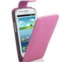 CHICROSEI8190 - Etui à rabat rose pour Galaxy S3 Mini i8190 avec fermeture magnétique