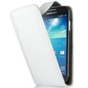 CHICS4MINIBLANC - Etui à rabat blanc Galaxy S4 mini i9190 avec fermeture magnétique