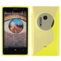 SLINE1020JAUNE - Coque souple en gel S-Line jaune Lumia 1020 Nokia