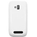 SOFTYBLANCLUM610 - Housse minigel blanc glossy nokia lumia 610