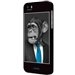 COVIP5SINGECRAVATBLE - Coque rigide iPhone 5s motif Monkey Tie Blue