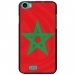 CPRN1LENNYDRAPMAROC - Coque noire pour Wiko Lenny impression motif drapeau du Maroc