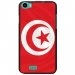CPRN1LENNYDRAPTUNISIE - Coque noire pour Wiko Lenny impression motif drapeau de la Tunisie