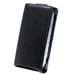 SLIM_X8 - Etui Slim en cuir noir pour Sony Ericsson X8 Xperia