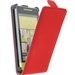 GTSLIMROUGEHTC8S - Etui Slim à rabat rouge HTC Windows-Phone 8S avec Film protecteur écran