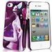 MUBKC0460 - Coque Muvit collection Art Sybile violet pour iPhone 4S et 4