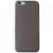 PUROVEGANIP6GREY - Coque fine et élégante Puro Vegan Slim Eco leather iPhone 6s gris foncé