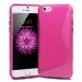 SLINEIP655PLEINROSE - Coque souple S-Line iPhone 6 Plus 5,5 pouces coloris rose