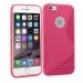 SLINEROSEIP6PLUS - Housse Coque S-Line iPhone 6 Plus 5.5 pouces coloris rose