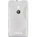 SLINETR-LUMIA925 - Coque Housse S-Line transparente Lumia 925 Nokia