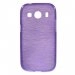 SOFTYMETALACE4VIOLET - Housse gel effet métallisé pour Samsung Galaxy Ace 4 coloris violet