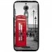 TPU1DES510CABINEUK - Coque souple pour HTC Desire 510 avec impression Motifs cabine téléphonique UK rouge
