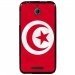 TPU1DES510DRAPTUNISIE - Coque souple pour HTC Desire 510 avec impression Motifs drapeau de la Tunisie