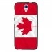TPU1DES620DRAPCANADA - Coque souple pour HTC Desire 620 avec impression Motifs drapeau du Canada