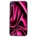 TPU1DES820SOIEROSE - Coque Souple en gel noir pour HTC Desire 820 avec impression Motifs soie drapée rose