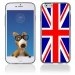 TPU1IPHONE6UNIONJACK - Coque Souple en gel pour Apple iPhone 6 avec impression Union Jack