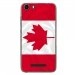 TPU1LENNY2DRAPCANADA - Coque souple pour Wiko Lenny 2 avec impression Motifs drapeau du Canada