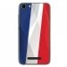 TPU1LENNY2DRAPFRANCE - Coque souple pour Wiko Lenny 2 avec impression Motifs drapeau de la France