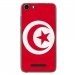 TPU1LENNY2DRAPTUNISIE - Coque souple pour Wiko Lenny 2 avec impression Motifs drapeau de la Tunisie