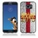 TPU1S6EDGEGOLDANGLETERRE - Coque Souple en gel pour Samsung Galaxy S6 Edge avec impression logo rugby doré et drapeau de l'Ang