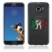 TPU1S6EDGEWCRITALIE - Coque Souple en gel pour Samsung Galaxy S6 Edge avec impression Italie et logo rugby WCR 2015