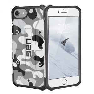 coque iphone 7 camouflage blanc