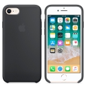 APPLEIP8-MQGK2ZM - Coque officielle Apple iPhone 7/8/SE(2020)/SE(2022) en silicone soft noir