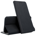 BOOKX-REDMI10NOIR - Etui Xiaomi Redmi 10 rabat latéral fonction stand coloris noir