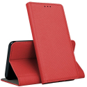 BOOKX-REDMI10ROUGE - Etui Xiaomi Redmi 10 rabat latéral fonction stand coloris rouge