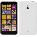 CASYBLANC1320 - Coque rigide pour Lumia 1320 Nokia aspect mat toucher rubber gomme coloris blanc