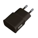 CHVUSBNOIR-2A - Chargeur secteur smartphone et tablette prise USB 2 Ampères coloris noir
