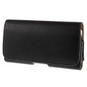 COMFORTS6 - Etui Horizontal Pro noir intérieur beige pour XCover-550 avec passant et clip ceinture
