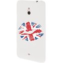 CPRN2L1320BOUCHUK - Coque blanche bouche drapeau UK Nokia Lumia 1320