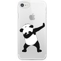 CRYSIP7PANDADAB - Coque iPhone 7 rigide et transparente motif Panda DAB