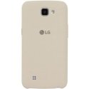 CSV-170BLANC - Coque LG K4 origine LG coloris beige