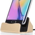 DOCK-MICRO-GOLD - Dock de charge prise micro-USB coloris gold