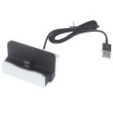 DOCK-USBC-GRIS - Dock de charge prise USB-C universel coloris gris