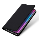 DUX-PSMART2021NOIR - Etui PSmart 2021 noir fin avec rabat latéral aimant invisible et coque souple