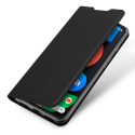 DUX-REALME8PRONOIR - Etui Realme-8(4G) et 8 PRO noir fin avec rabat latéral aimant invisible et coque souple