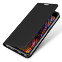 DUX-XCOVER6PRO - Etui Galaxy Xcover-6 Pro rabat latéral aimant invisible fonction stand noir