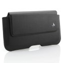 DVHORIZNOIR2XL - Etui DolceVita universel noir avec passant ceinture taille XXL 139 x 11 x 74 mm