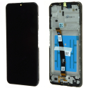 FACE-GALAXYA225G - Ecran complet origine Samsung Galaxy A22(5G) coloris noir sans batterie