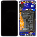FACE-NOVA5TBLEU - Ecran complet Huawei Nova 5T Vitre + Ecran LCD sur châssis assemblé coloris bleu saphir