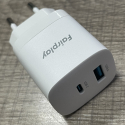FAIRPLAY-TROPEA30W - Chargeur secteur Monza de FairPlay USB-C et USB-A puissance 30W