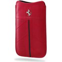 FECFSLMR - FECFSLMR Etui cuir rouge Ferrari California pour iPhone 4 et 4S