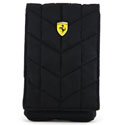 FEPFV1BL - Etui a rabat noir Scuderia Ferrari F1 