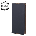 FOLIOCUIR-S20PLUS - Etui folio en cuir noir Galaxy S20 Plus rabat fonction stand