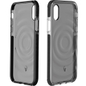 FORCEURBAN-IPXSGRIS - Coque iPhone X/Xs souple et antichoc Force-Case urban avec contour renforcé gris translucide