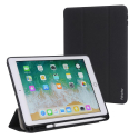 FP-ORIONISIPADPRO1292020 - Etui iPad Pro 12.9 pouces (2020) noir avec coque intérieure souple et rabat articulé