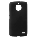 GEL-MOTOE4NOIR - Coque Souple Housse en gel TPU noir pour Moto E4